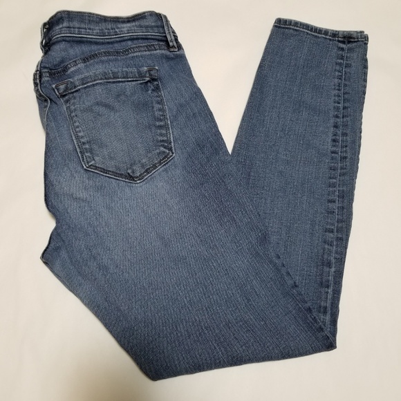 LOFT Medium Wash Modern Skinny Ankle Jeans